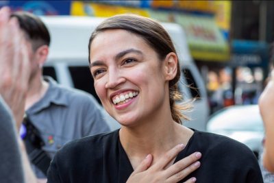 Alexandria Ocasio-Cortez boob job nose job botox