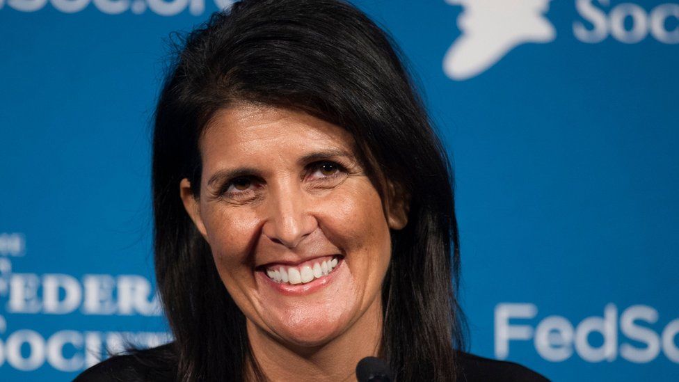 Nikki Haley nose job botox facelift