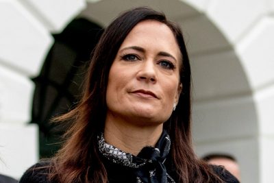 Stephanie Grisham body measurements boob job facelift