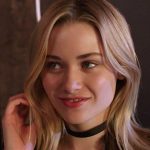 Virginia Gardner boob job nose job body measurements